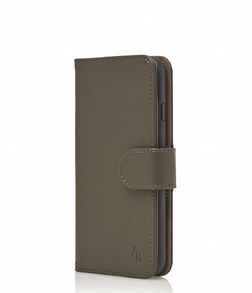 Castelijn & Beerens Smartphone cover Nappa RFID Wallet Case iPhone 7 + 8 dark military