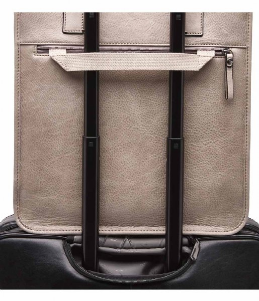 Castelijn & Beerens Laptop Shoulder Bag Carisma Laptop Shopper 15.6 Inch grey