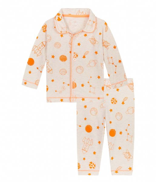 Claesens Baby clothes Baby Pyjama Set Planet Orange