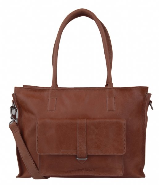 Cowboysbag Shoulder bag Bag Edgemore 15 inch cognac (300)