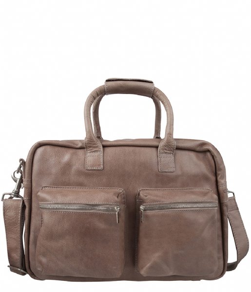 Cowboysbag Laptop Shoulder Bag The College Bag 15.6 inch elephant grey