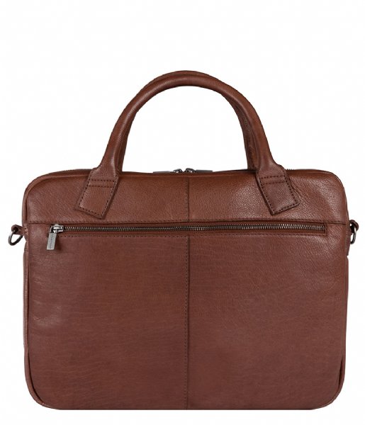 Cowboysbag Laptop Shoulder Bag Laptop Bag Carrington 15.6 inch Tan (000381)