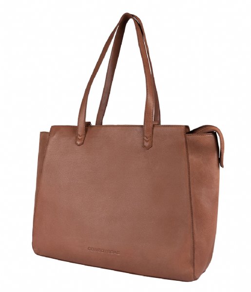 Cowboysbag Laptop Shoulder Bag Laptop Bag Babell 15.6 inch Cognac (000300)