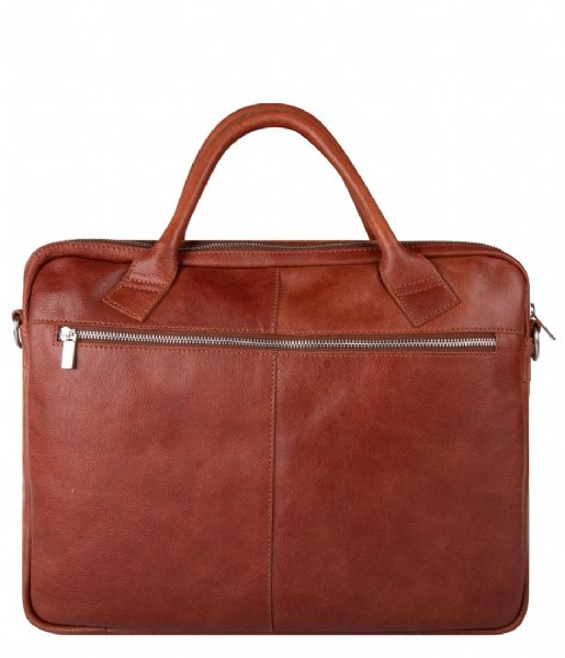 Cowboysbag Laptop Shoulder Bag Laptopbag Durack 15.6 inch Cognac