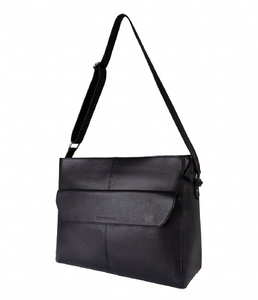 Cowboysbag Laptop Shoulder Bag Laptop Bag Camrose 16 Inch Black (100)