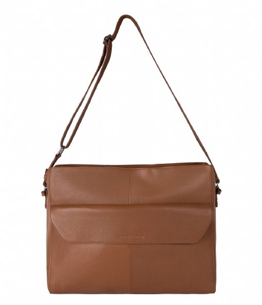 Cowboysbag Laptop Shoulder Bag Laptop Bag Camrose 16 Inch Fawn (521)