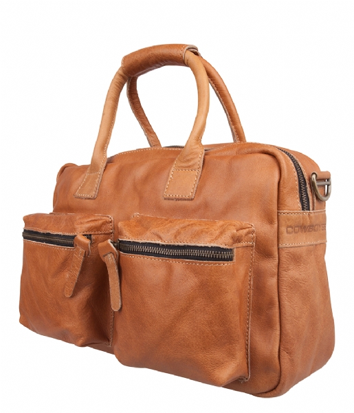Cowboysbag Shoulder bag The Bag Small camel & black zipper
