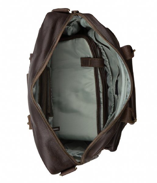 Cowboysbag Shoulder bag The Diaper Bag Mint Inside olive & mint inside
