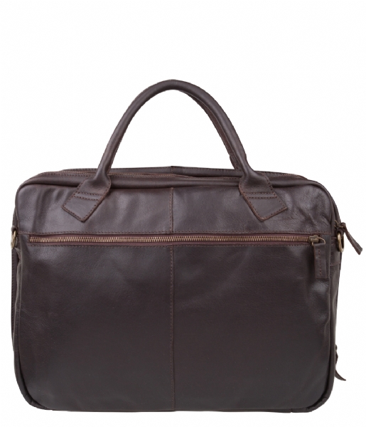 Cowboysbag Laptop Shoulder Bag Laptop Bag Sterling 15.6 inch brown
