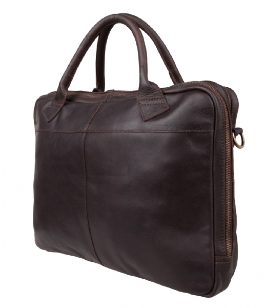 Cowboysbag Laptop Shoulder Bag Laptop Bag Sterling 15.6 inch brown