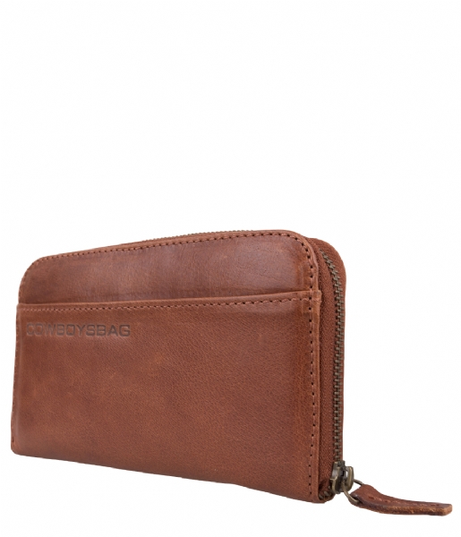 Cowboysbag Zip wallet The Purse cognac
