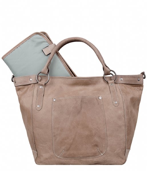 Cowboysbag Shoulder bag Bag Bourne Mint Inside elephant grey & mint inside