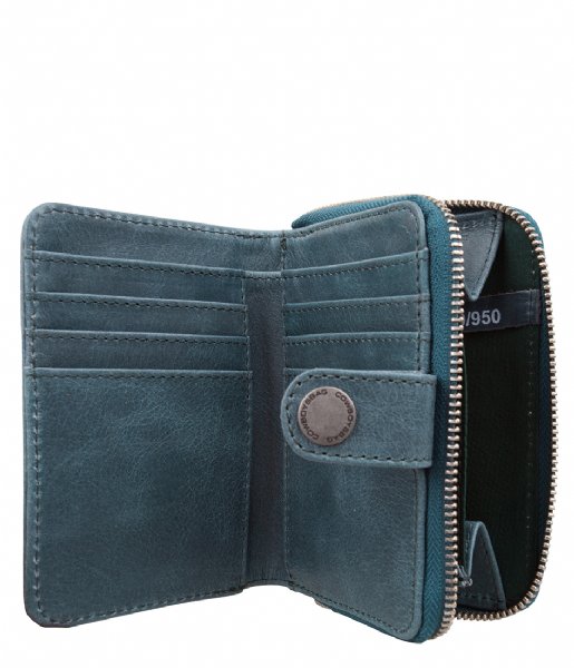 Cowboysbag Bifold wallet Purse Haxby petrol (950)