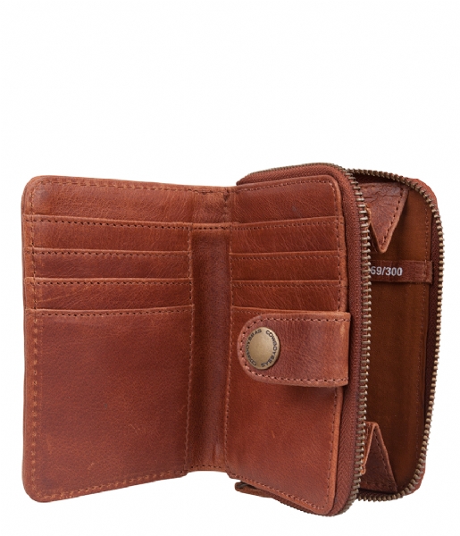Cowboysbag Bifold wallet Purse Haxby cognac