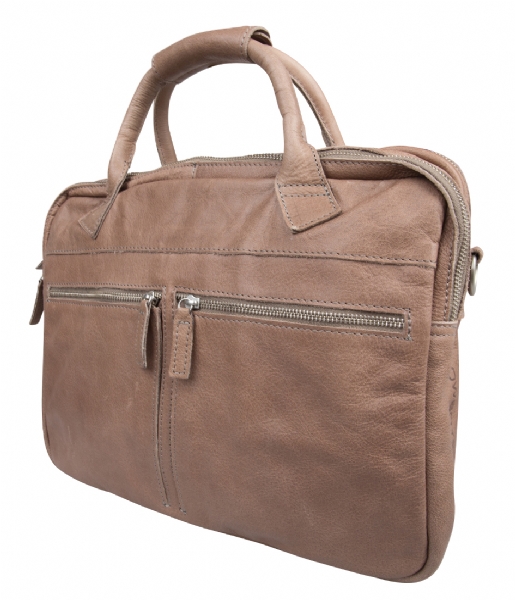 Cowboysbag Laptop Shoulder Bag Laptop Bag Cromer 15.6 inch elephant grey