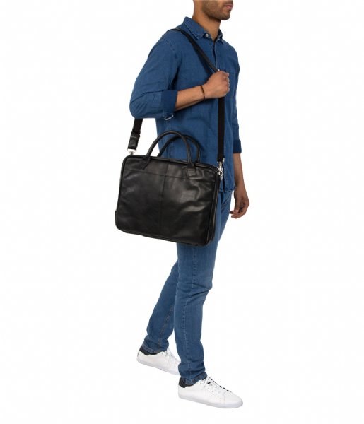 Cowboysbag Laptop Shoulder Bag Bag Graham 17 inch black