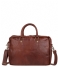 Cowboysbag Laptop Shoulder Bag Laptop Bag Washington 15.6 Inch cognac
