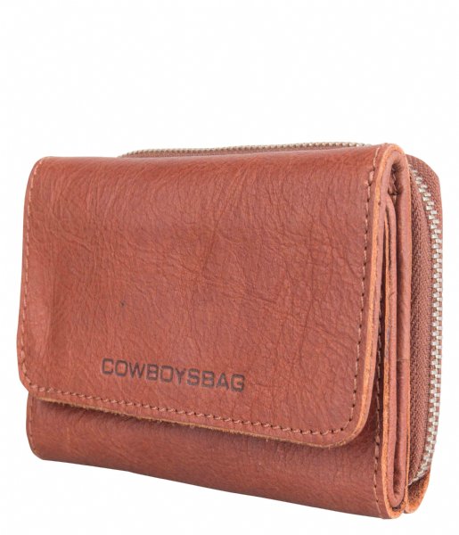 Cowboysbag Zip wallet Purse Warkley Cognac (300)