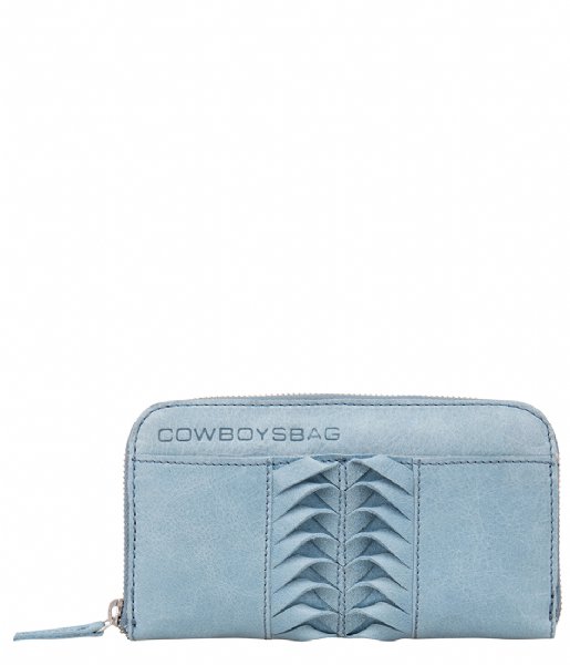 Cowboysbag Zip wallet Purse Silverbrook milky blue