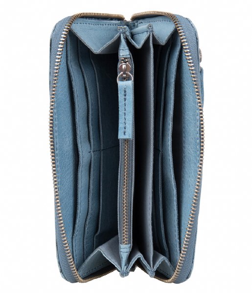 Cowboysbag Zip wallet Purse Silverbrook milky blue