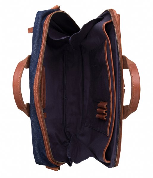 Cowboysbag Shoulder bag Laptop Bag Conway 15.6 Inch cognac