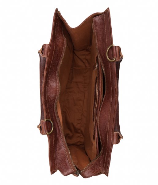 Cowboysbag  Laptop Bag Quebec 15.6 inch cognac
