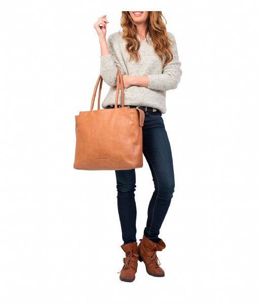 Cowboysbag Laptop Shoulder Bag Laptop Bag Evi 15.6 Inch camel (370)