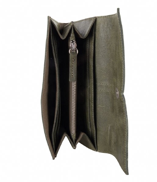 Cowboysbag Flap wallet Purse Danner forest green (930)