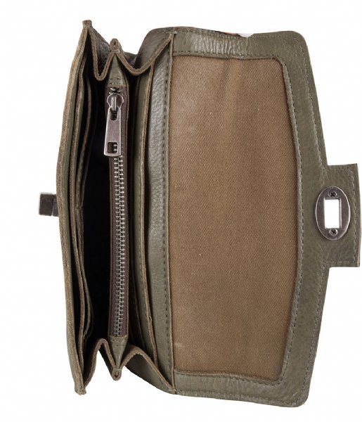 Cowboysbag Flap wallet Purse Wiley moss (905)