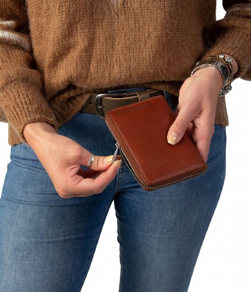 Cowboysbag Zip wallet Wallet Wicklow Cognac (300)