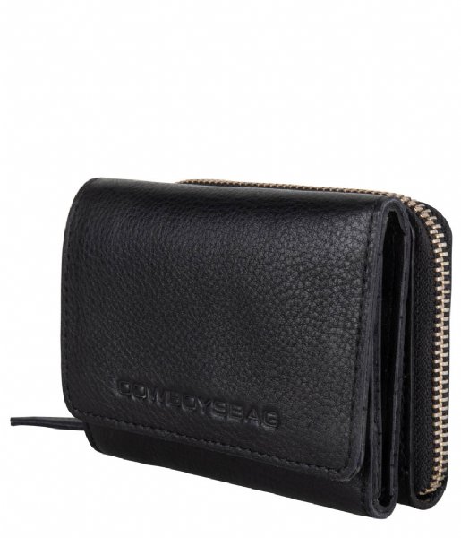 Cowboysbag Trifold wallet Purse Field Black (100)