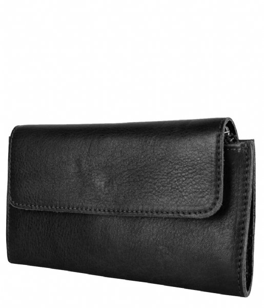 Cowboysbag Bifold wallet Purse Rhut Black (100)