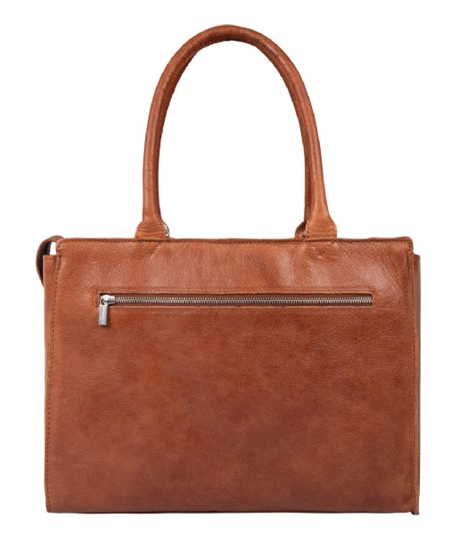 Cowboysbag Laptop Shoulder Bag Laptopbag Shelve 15 inch Cognac (300)