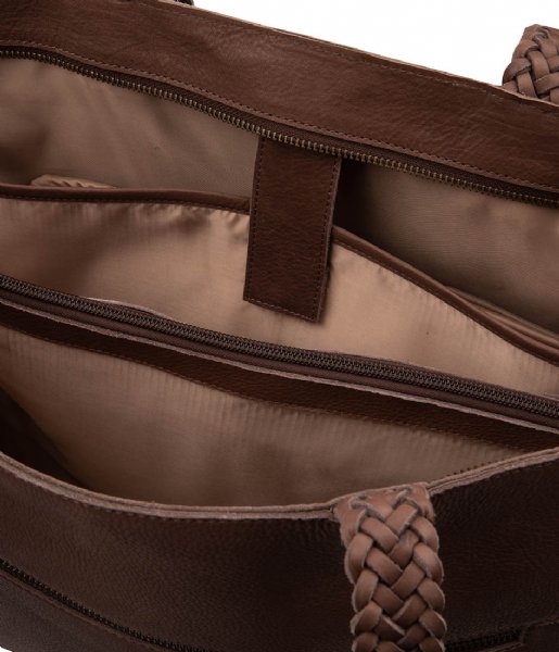 Cowboysbag Laptop Shoulder Bag Laptop bag Bushton 15.6 inch Hickory (000555)