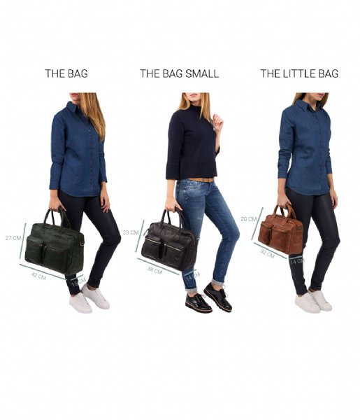Cowboysbag Shoulder bag The Bag camel & black zipper