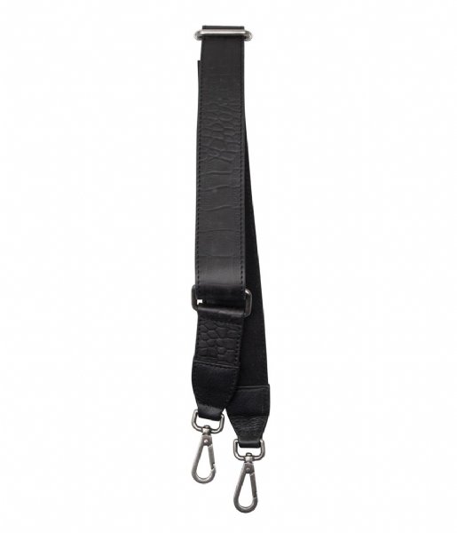 Cowboysbag Shoulder strap Shoulder Strap Emerald Long X Bobbie Bodt Croco Black (106)