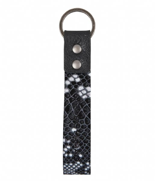 Cowboysbag Keyring Keychain Lolite X Bobbie Bodt Snake Black and White (107)