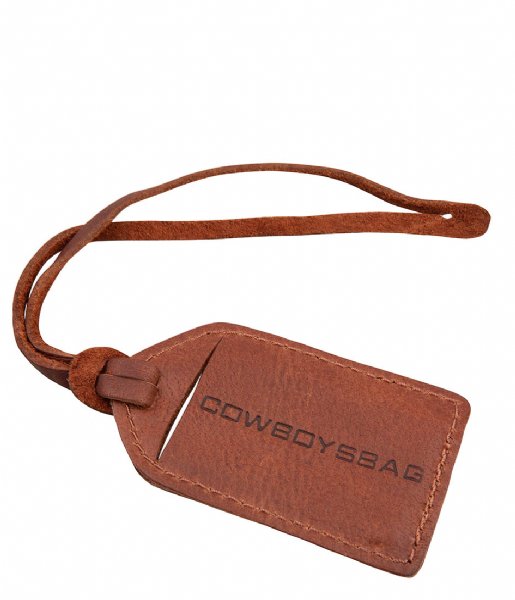 Cowboysbag Keyring Leather Luggage Tag Classic Cognac (300)
