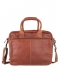 Cowboysbag Laptop Shoulder Bag Laptop Bag Spalding 15 inch cognac