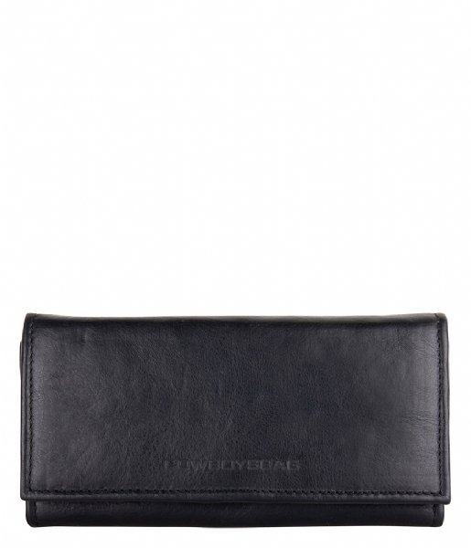 Cowboysbag Trifold wallet Purse Cole black (100)