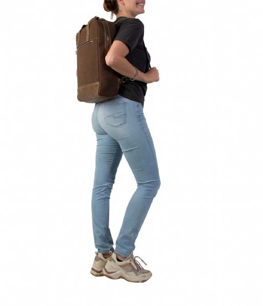 Cowboysbag Laptop Backpack Backpack Rockhampton 17 inch Storm Grey (142)