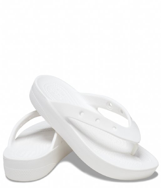 Crocs Flip flop Classic Platform Flip Women White (100)