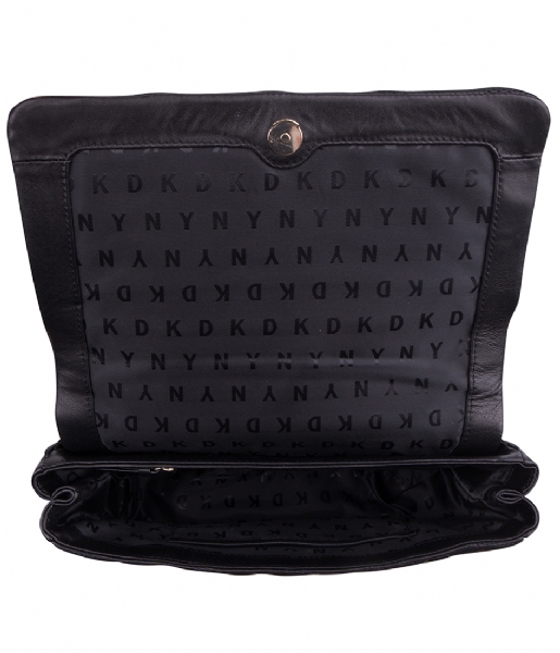 DKNY  Large Flap Shoulder Bag black
