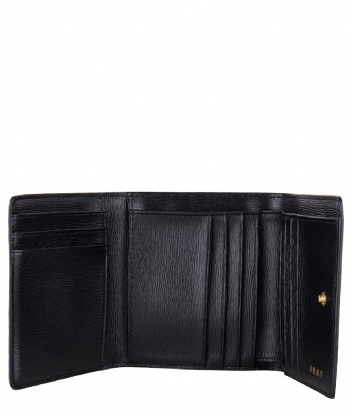 DKNY  Bryant Trifold Wallet black gold