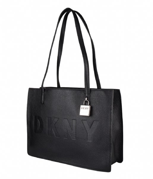 DKNY Shoulder bag Commuter Medium Tote solid black silver