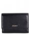DKNY Flap wallet Bryant Card Case black/gold