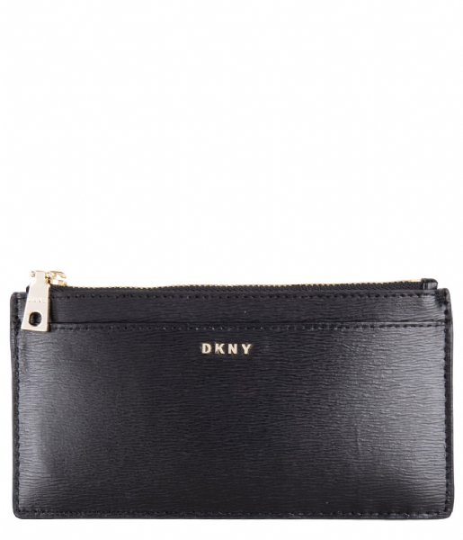 DKNY Coin purse Bryant Slim Bifold Small black gold