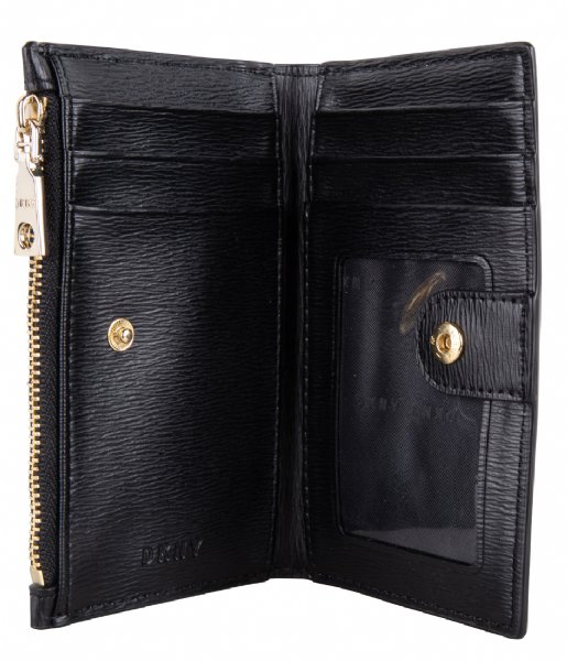 DKNY Bifold wallet c14 Inch black gold