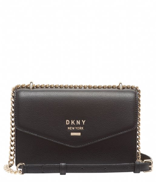 DKNY Crossbody bag Whitney Small Flap Crossbody black gold