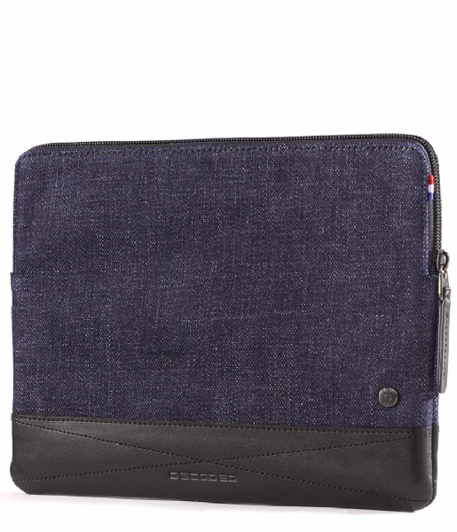 Decoded Tablet sleeve Slim Sleeve Denim iPad Air denim & black